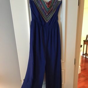 Royal Blue Jumpsuit